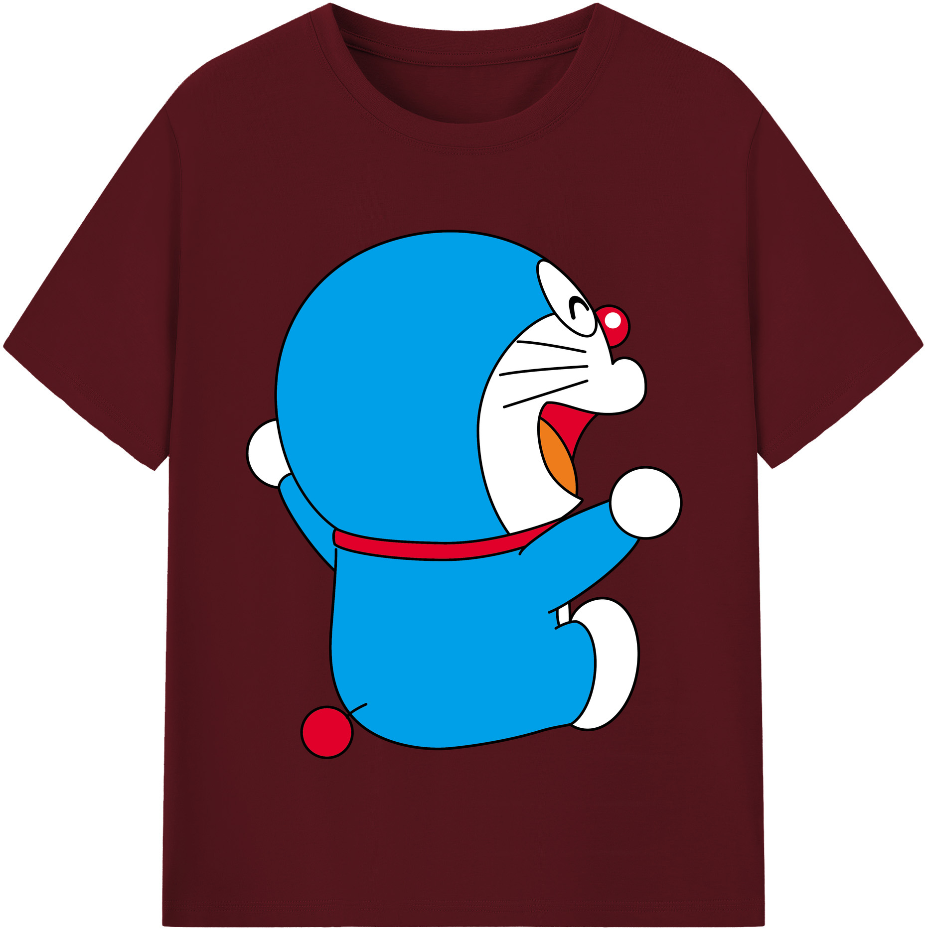 （画像用） ドラえもん Doraemon 綿100％半袖Tシャツ（フロントプリント）